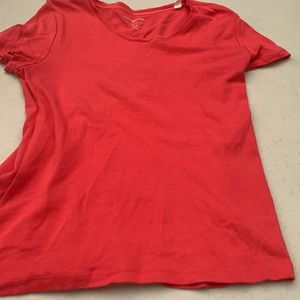 Hot pink Croft & Barrow classic tee